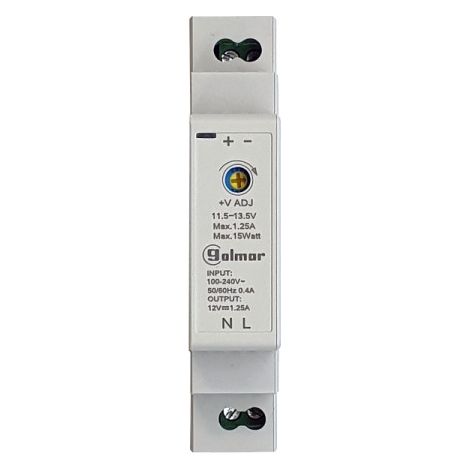 EVICOM - TALM1012/1 ALIMENTATION MODULAIRE 12 VCC 1.25 A