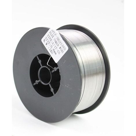 Bobine de Fil Fourre de Flux Sans Gaz Auto-blinde E71T-GS 0.8mm 1kg Pour le Soudage MIG Universel Pour Tous Azimuts (1/4)