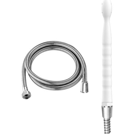 Einlaufkanüle – 1 Stück – Medizinisches Silikon – 8 Düsen – Rektalhygiene – Unisex Erwachsene – Weiß (1/5)