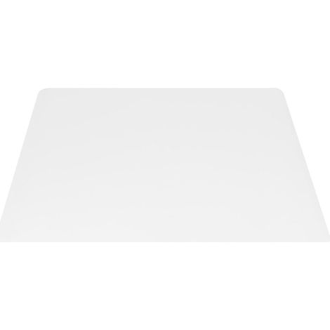 Tapis de sol transparent multifonction 180 x 160 cm protection efficace avec surface antidérapante en PVC transparent
