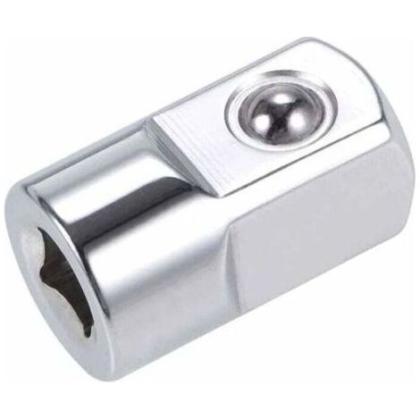 Adaptateur Réducteur - 1/4 Pouces Femelle Vers 1/2 Pouces Mâle - Acier Chrome Vanadium - Pour Clés À Chocs - 1 Pièce (1/3)