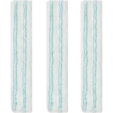 Ersatz-Stoffwischerblätter passend für Leifheit 3-in-1 Fensterreiniger - 32 cm Stoffwischer (1/4)