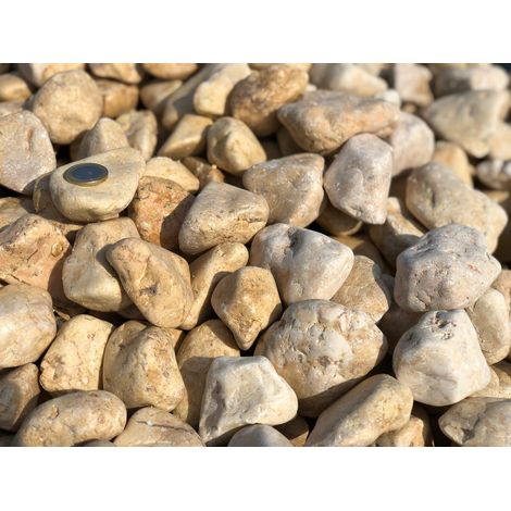 Canto rodado Amarillo Saturno / Big bag 1.000 kg. / 12-24 mm (1/5)