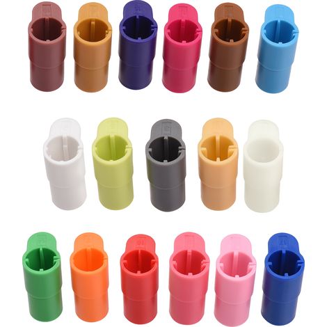 Packung mit 17 Ersatz-Stifthalteradaptern für Sharpie, Bic, Crayola, Sakura, Pilot, Paper Mate und Mitsubishi Uni-Ball, kompatibel mit Explore Air 3, Air 2, Air, Maker und Maker 3