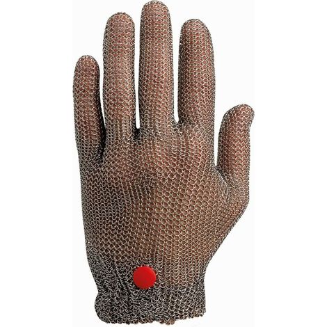 Guante malla de acero inoxidable, t-s (1/3)