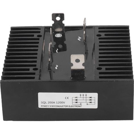 Pont redresseur triphasé haute puissance 1200V module redresseur à diodes haute fréquence (1/5)
