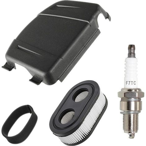 594106 Couvercle de Filtre à Air, 593260 Filtre a Air de Tondeuse pour Briggs & Stratton Série 650EXI 675EXI 675IS Remplace 594575 798452 (4 Pièces) (1/5)