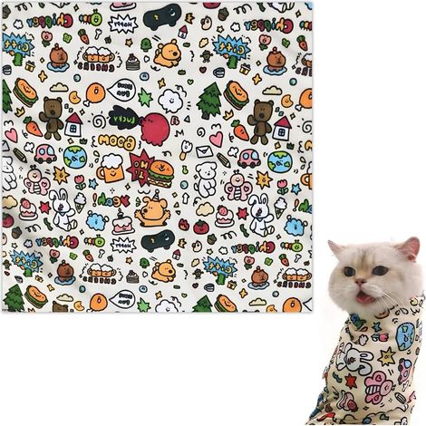 Sac de Toilettage pour Chat,Enveloppe Portable pour Chat,Couverture Réglable Auto Adhésive pour Chats,Nettoyage des Oreilles,Brossage des Dents,Outil Multifonctionnel pour Animaux de Compagnie (1/5)