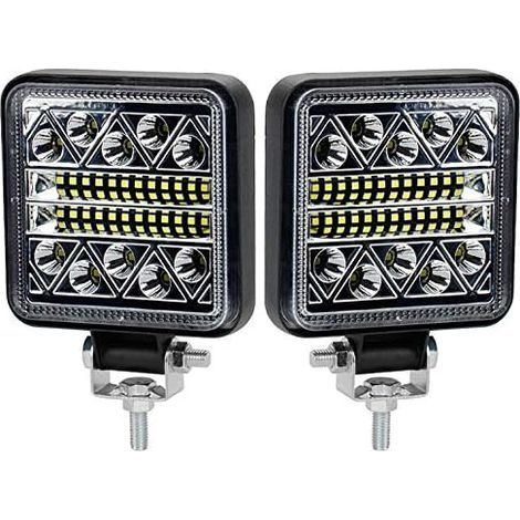 Phare de travail LED 102W 15000 lumens – Étanchéité IP67 – Installation facile – Pour véhicules 9-30V, camions, tracteurs, bateaux (1/5)