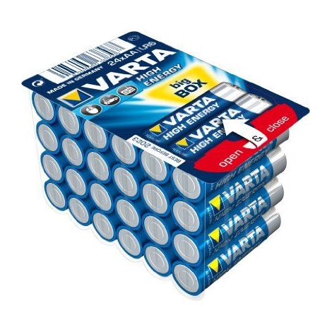 Pila alkalina longlife power aa - lr06 (caja 24 unid.) ø14,5 x 50,5 mm
