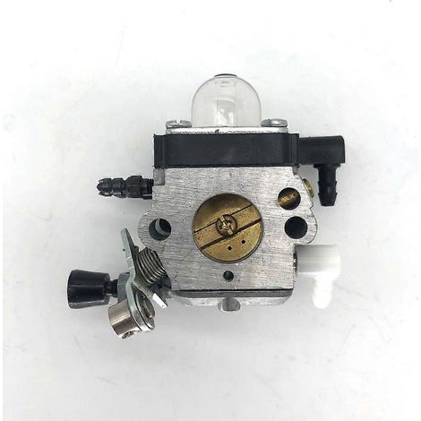 Carburateur pour Stihl FS38 2-MIX, sortie 16 mm, entrée 18 mm (1/2)
