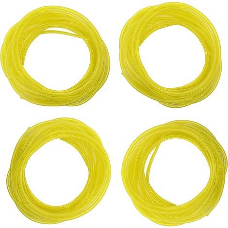 Tubo flessibile per carburante Hippotech da 12 metri, disponibile in 4 misure: 2x3,5 mm / 2,5x5 mm / 3x5 mm / 3x6 mm, per motori a 2 tempi, tosaerba, motoseghe e soffiatori. (1/4)