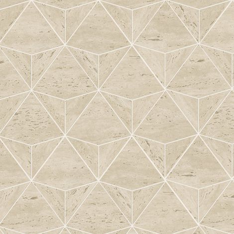 Mosaïque effet Travertin Grège Prism 41x28x0,9 cm Mat Neravio - Mur intérieur (vendu par carton de 0,6888 m²) - RO'MA CARRELAGE