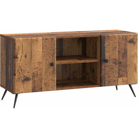 TV-Schränk Altholz 102 x 34,5 x 50 cm Holzwerkstoff vidaXL
