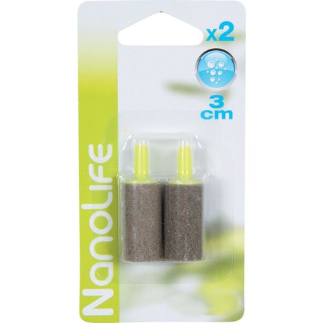 Diffuseur d'air 2 cylindres, ø1.5 cm x longueur 3 cm, aquarium - animallparadise (1/2)