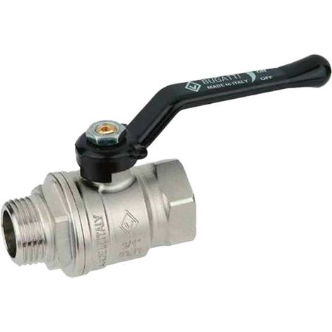 "VALVOLA A SFERA PASSAGGIO TOTALE M/F LEVA ALLUMINIO BUGATTI 2"""" DN50 - PN18"