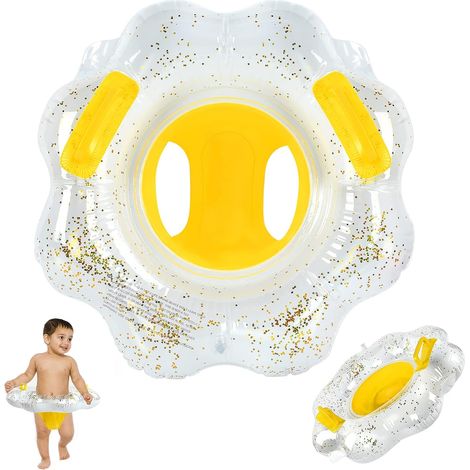 Bouée Bébé, Bouée de Natation Gonflable pour bébé, Bébé Siège De Piscine, Anneau de Natation pour bébé de 6 à 36 Mois (1/5)