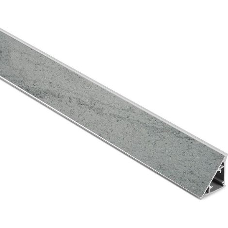 ALZATINA BASALTO CENERE 30X25X610MM CARTELLATA