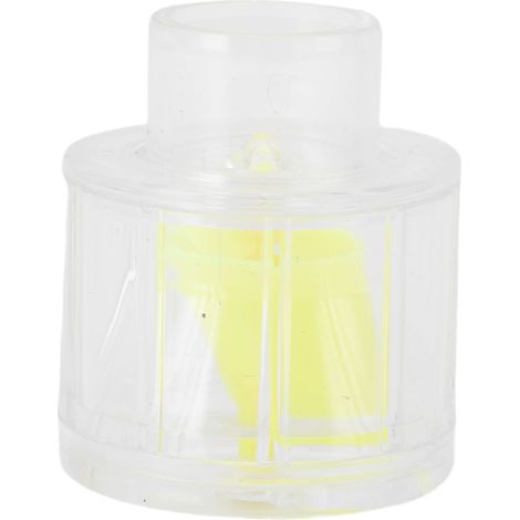 Tête de brassage aquarium luminescente ABS 43x49mm pour tuyau Ø20/25mm – effet vague naturel et éclairage nocturne (1/5)