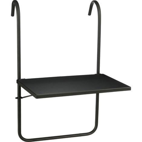 Mica Decorations Table d'appoint extérieure Noir H57.5xl38xL38cm