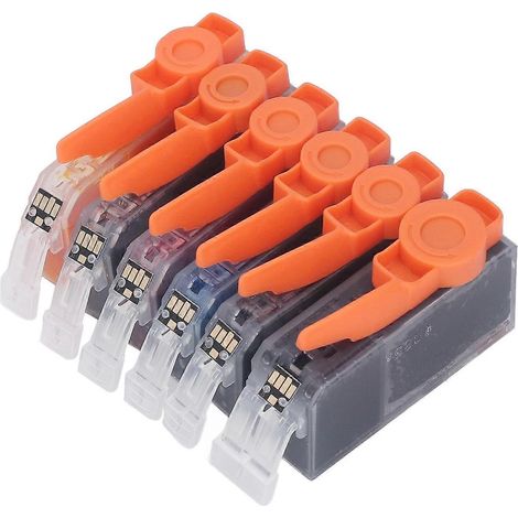 Tintenpatronen-Set (Schwarz und Farbe) als Ersatz für PIXMA IP4810, IP4910, IX6510 und MG5