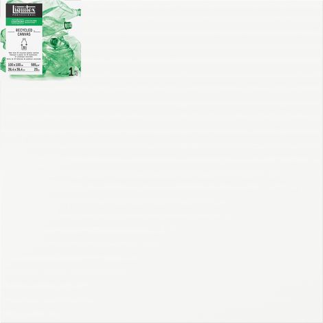 Cadre en plastique recyclé 100% recyclé Toile 565 g/m² FSC 3 couches apprêtées pour l'huile et les peintures acryliques Deep Edge 100 x 100 cm