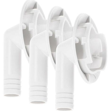 3pièces Kit pour Raccord De Vidange De Climatiseur avec Coude Adaptateur pour Unité De Climatisation De Fenêtre Et Unité Extérieure (1/5)