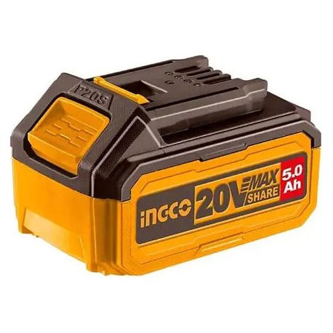 Batterie Lithium-ion 20V 5.0 Ah avec indicateur de charge P20S - INGCO - FBLI2003