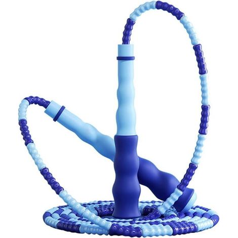 Corde à Sauter - 1 pcs Corde à Sauter en TPU Ajustable Prémium, Skipping Rope Réglable avec Poignée Antidérapant pour Homme Femme, Fitness,Entraînement Vitesse(2.8M) (1/5)