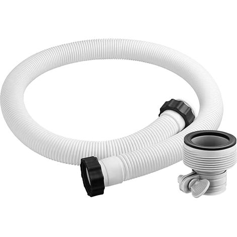 Tuyau de pompe à sable de piscine 140 x 3,8 cm pour piscine hors-sol pour piscine hors sol tuyaux de pompe à eau salée pour pompe de filtration et systèmes d'eau salée (1/5)