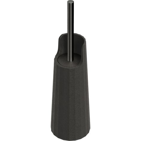 COSMIC Avenir porte-balayette brosse wc porte balai noir natur à poser sur plan