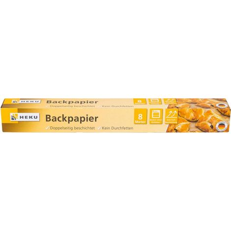 24x Backpapier 8mx38cm Schachtel Ofen Folie Antihaft Airfryer Heißluftfritteuse