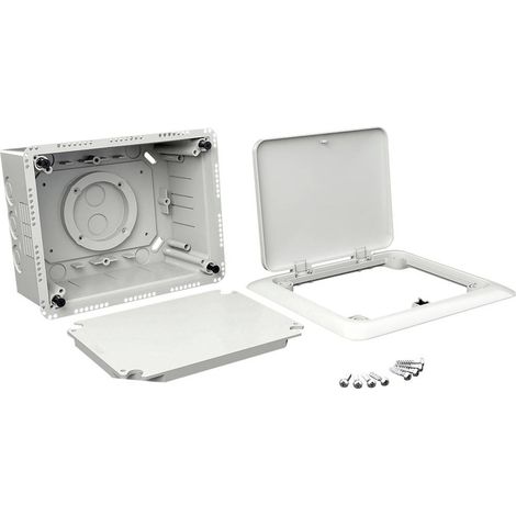 Boîte de dérivation isolante sans halogène – Dimensions 170 x 210 x 80 mm – Résistance aux flammes 850 °C – Pour câbles jusqu'à 400V – Kopos (1/5)