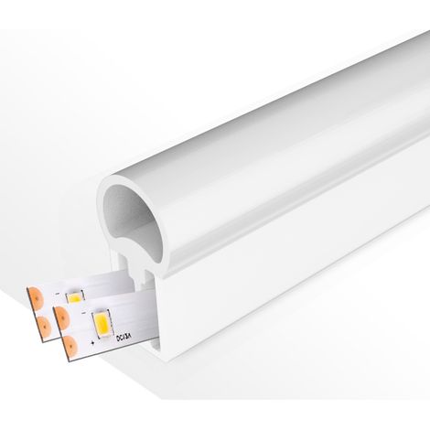 Etui Silicone Arc 22X10 Pour Bandes Led - 20 mètres - Ledme - LM3977 (1/3)