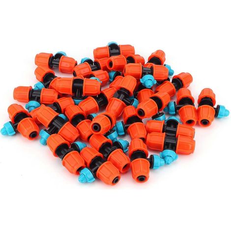 30PCS/Bag 3-Way Misting Nozzle Irrigation Sprinkler Garden Watering Spray Head for 9/12 Hose (1/5)