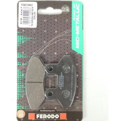 ferodo Bremsbelag für Roller sym 150 vs 2007 bis 2013 ha15c6-4 / (1/2)