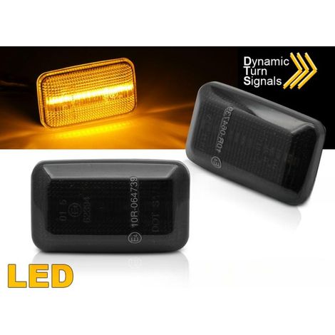Paire Clignotant Repetiteurs retroviseurs Audi A6 C4 Fume LED Dynamique-41036574 (1/4)