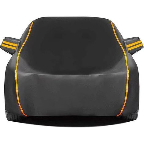 Housse auto intégrale, anti-chaleur, anti-soleil, imperméable contre pluie et neige, résistante aux déchirures, usage toutes saisons. (1/5)