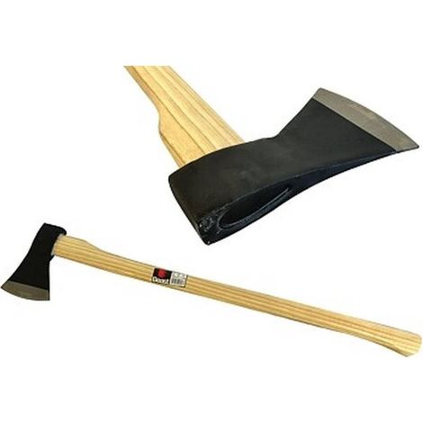 Hache 1250g - 90 cm - Usage intensif - Acier Forgé - Coupe Puissante et Durable - Haute performance - Beast