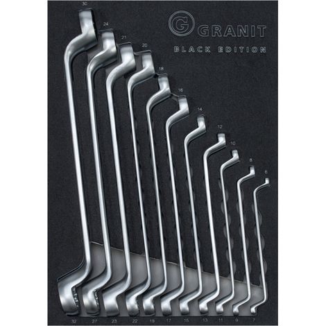 Juego de 6 llaves de anillo de 32 mm para gabinete EL de 11 pulgadas