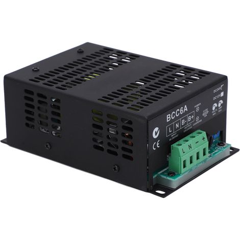 Intelligentes 3-Stufen-Ladegerät, automatisches Ladegerät für 24-V-Bleiakkumulatoren, Wechselstromversorgung 95–280 V, für Stromaggregate (1/5)