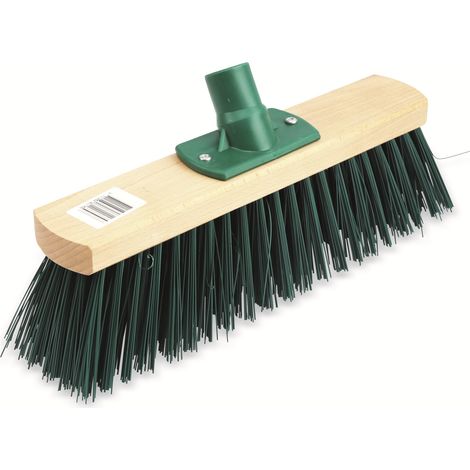 Accessorio scopa da strada tomtom 30 cm legno setole lavabili