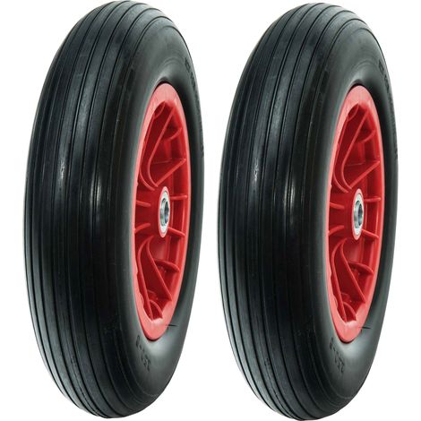 Roue increvable 14 Ø 360 2 Pièces WERKA PRO Alésage 20 mm Alésage 20 mm