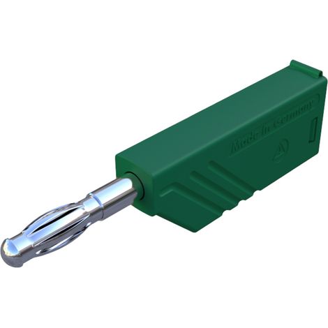Hirschmann Test & Measurement LAS N WS Lamellenstecker Stecker, gerade Stift-Ø: 4 mm Grün 1 St.