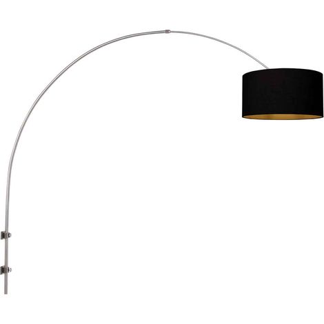 Steinhauer - wandleuchte - Sparkled Light - stahl - leinen metall