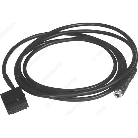 Compatible with Ford Fiesta/Focus/Mondeo/PUMA/MK2/S-MAX AUX cable adapter (1/4)