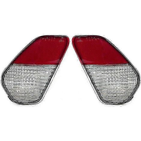 Feu arrière de pare-chocs pour Mitsubishi Outlander 2016-2018, feu antibrouillard arrière et réflecteur, références 8337A137 et 8337A1361 (paire avec ampoules). (1/5)