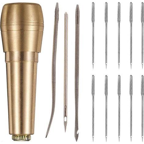 1 kit de couture pour la réparation de chaussures, outils de couture, aiguille, poinçon, kit de travail du cuir pour bottes Toolpz Xinda (1/5)