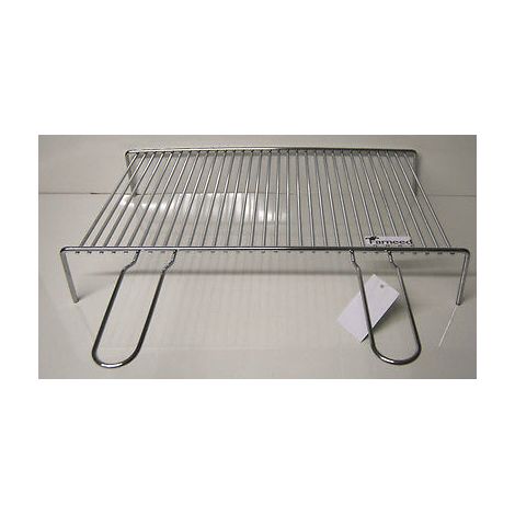 GRATICOLA SINGOLA 60x35cm per BARBECUE FORNACELLA CAMINO GRIGLIA in ACCIAIO