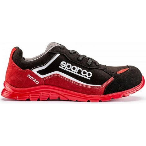 DEPORTIVA PIEL S3 ROJA/NGR PU+PL